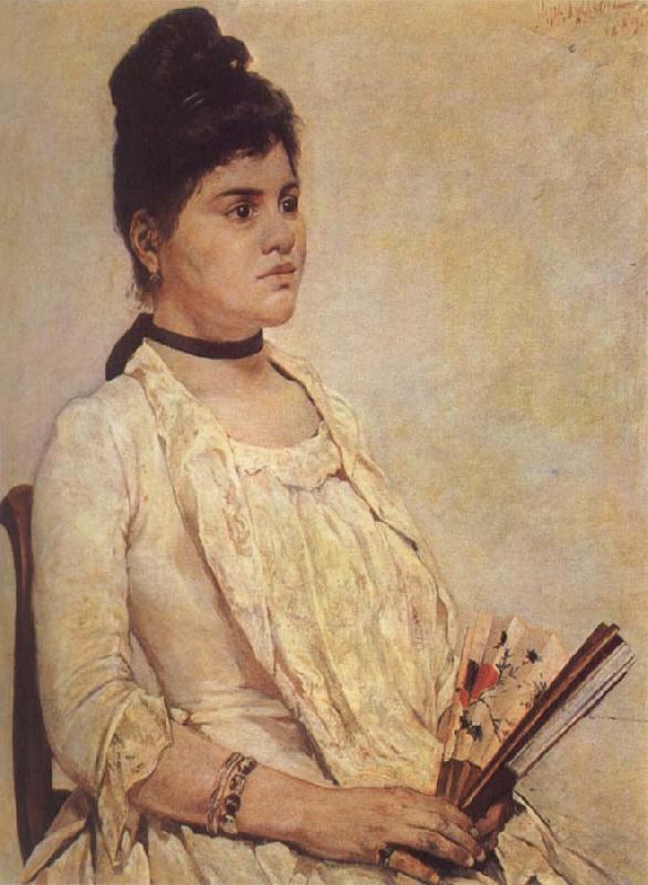 Giovanni Fattori Portrait of the Stepdaughter